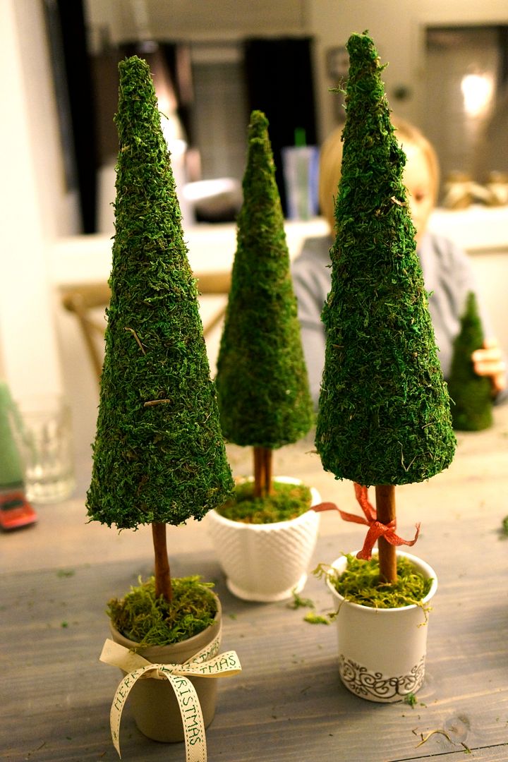 Anne's Odds and Ends Christmas Topiary Tree Craft